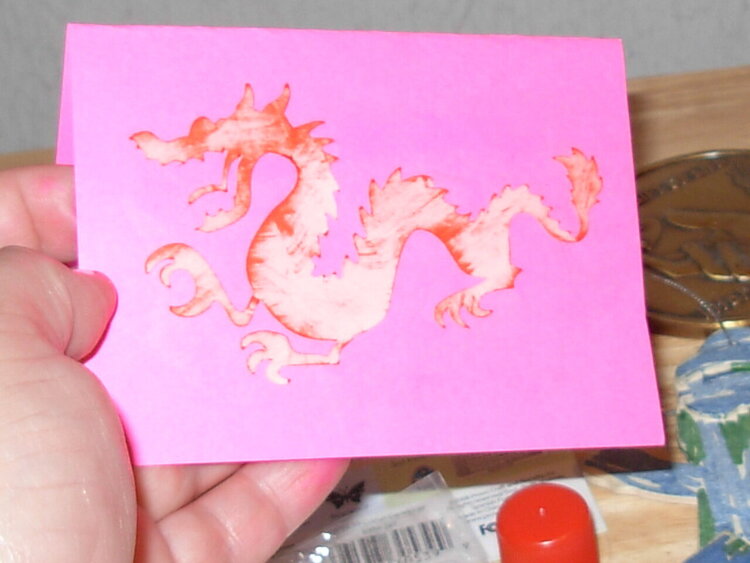 dragon card