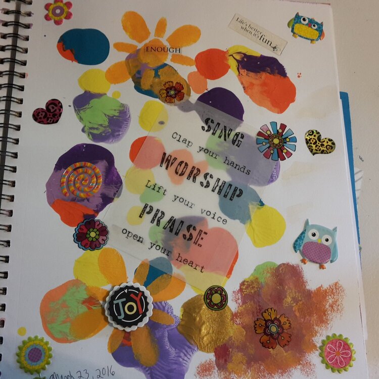 Joy- Art Journal