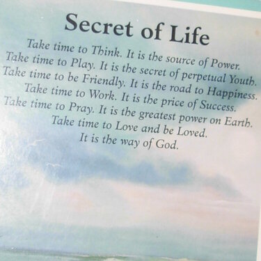 Secret of Life