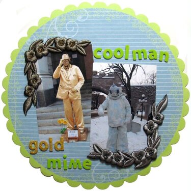 Cool Man Gold Mime