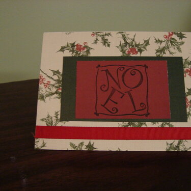 Vintage style christmas card 2