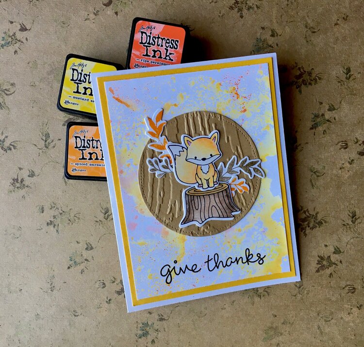 Thanksgiving card - Give Thanks
