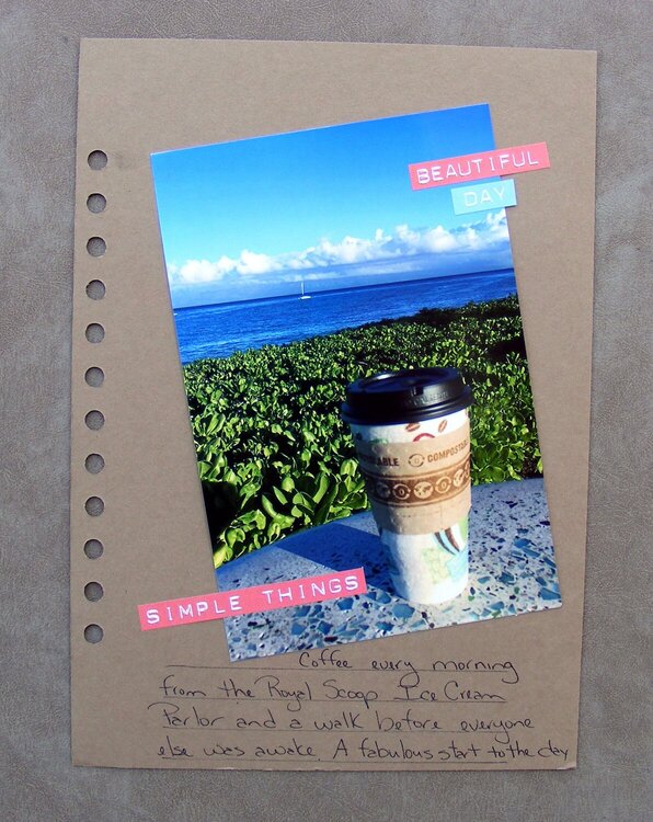 travel, exlpore, discover (Hawaii mini album)