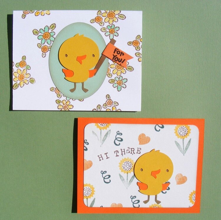 cards for kids - lil&#039; chicks