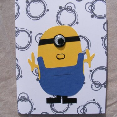 cards for kids  - Minion
