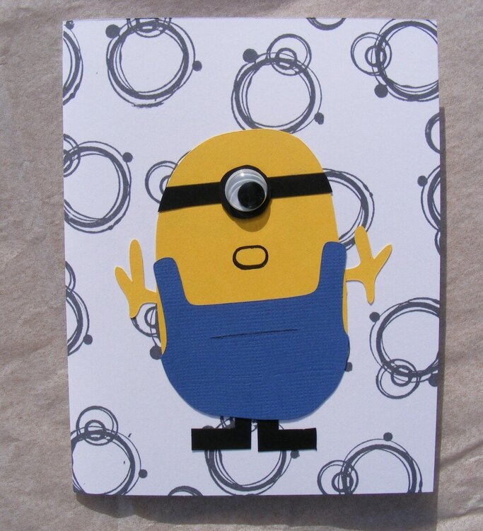 cards for kids  - Minion