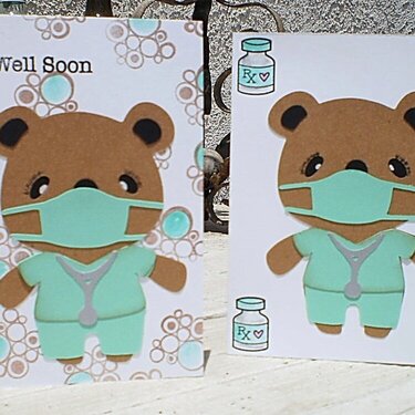 Cards for Kids - Get Well Dr. Teddy