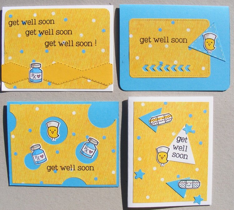 get well soon - cards for kids