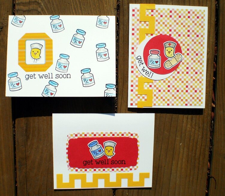 cards for kids - get well soon
