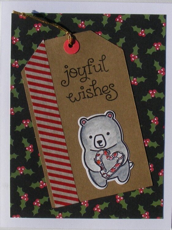 Joyful wishes - Christmas card