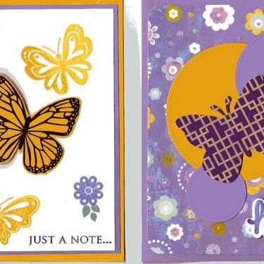 Cards for Kindness #5(butterflies)