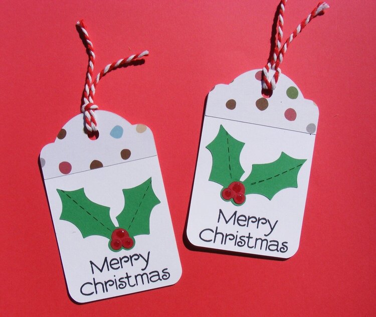 Merry Christmas gift tags