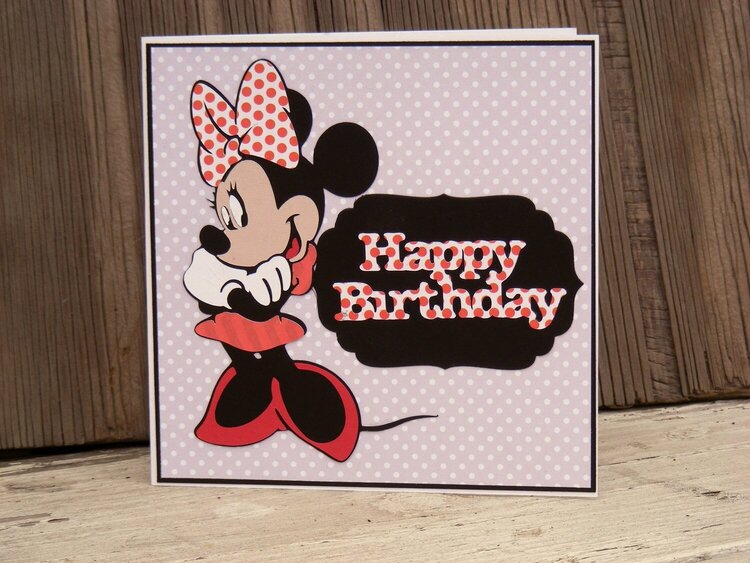 Happy Birthday (minnie mouse)