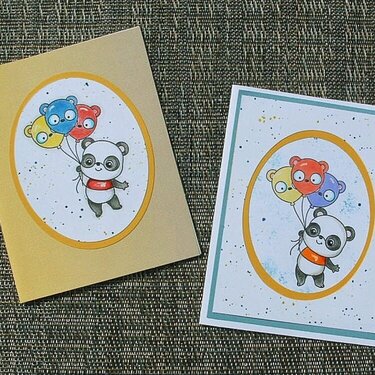 Cards for Kindness #2 (pandas)