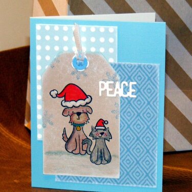 Peace Christmas Card