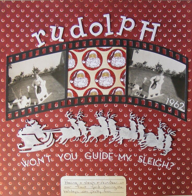 Rudolph, won&#039;t you guide my sleigh