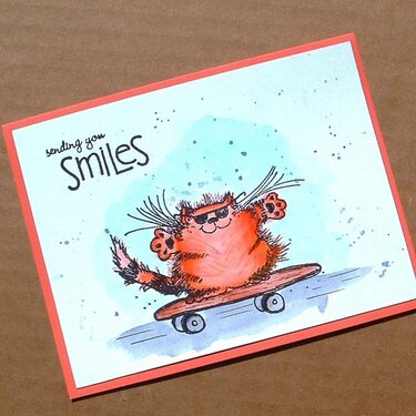 Cards for Kindness #7 (sending you smiles)