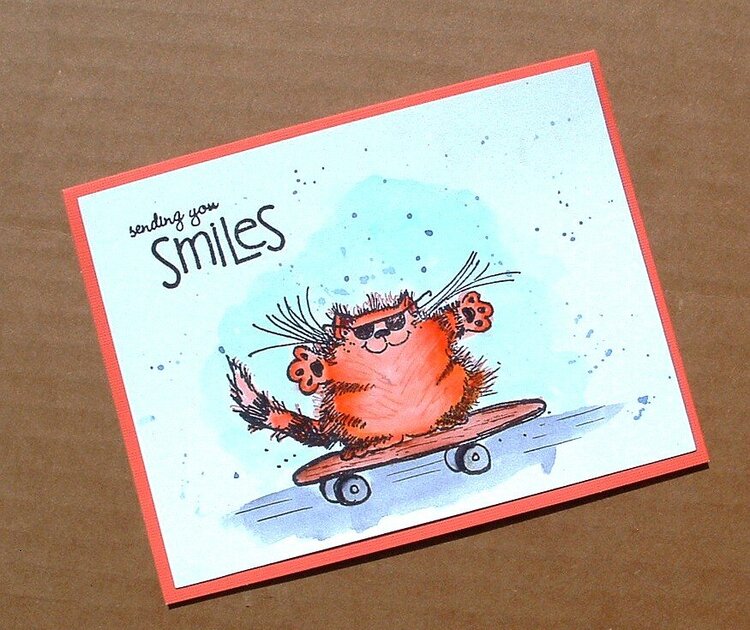Cards for Kindness #7 (sending you smiles)