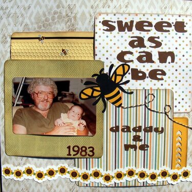 Sweet as can be, daddy &amp; me