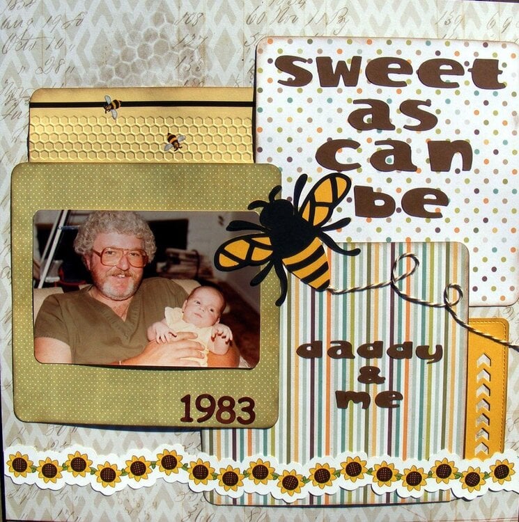 Sweet as can be, daddy &amp; me