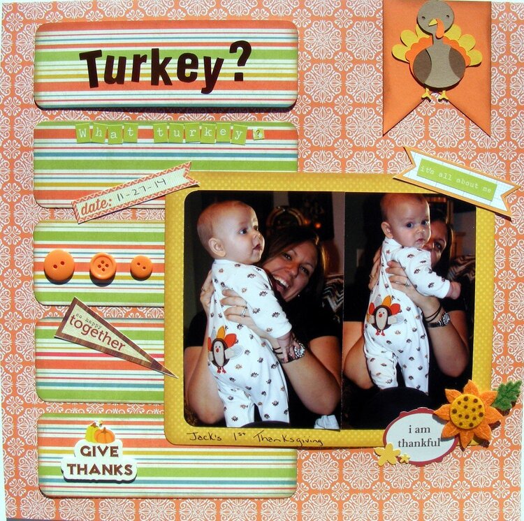 Turkey?  What turkey?