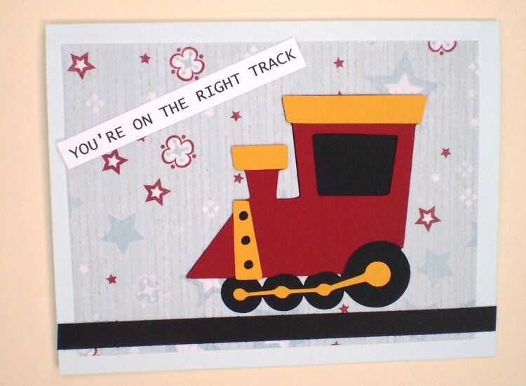 Cards for Kids - You&#039;re on the right track