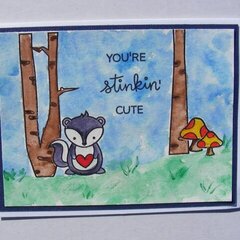 You;re stinkin' cute