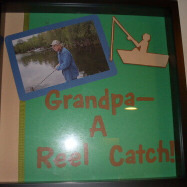 Framed Page For Grandpa