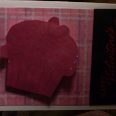 Valentine&#039;s Day Card Purple