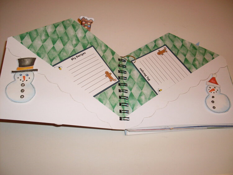 gingerbread album pages 1-2
