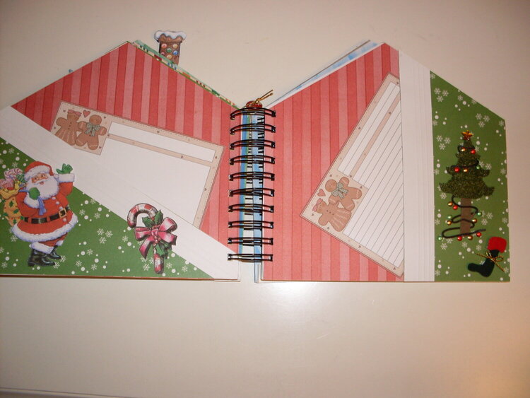 Gingerbread album pages 15-16