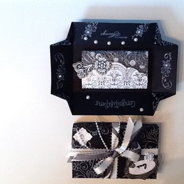 Explosion Gift card  holder box