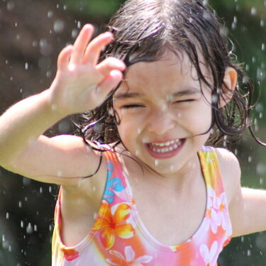 Sprinkler- action shot