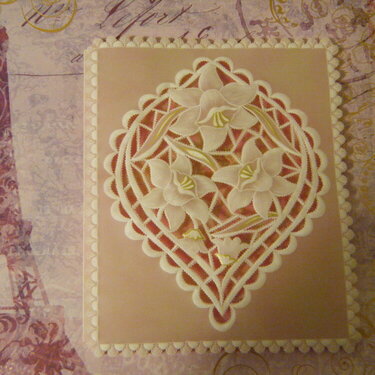 Mothers Day parchment craft card