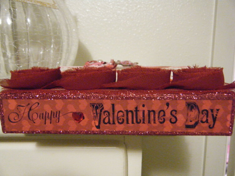 Valentines box (side)