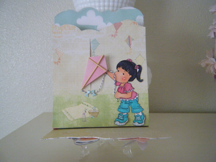 Up and Away Card (inside)