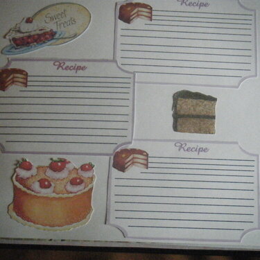 Sample Page Dessert Section