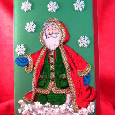Old World Santa Card # 4 of 12