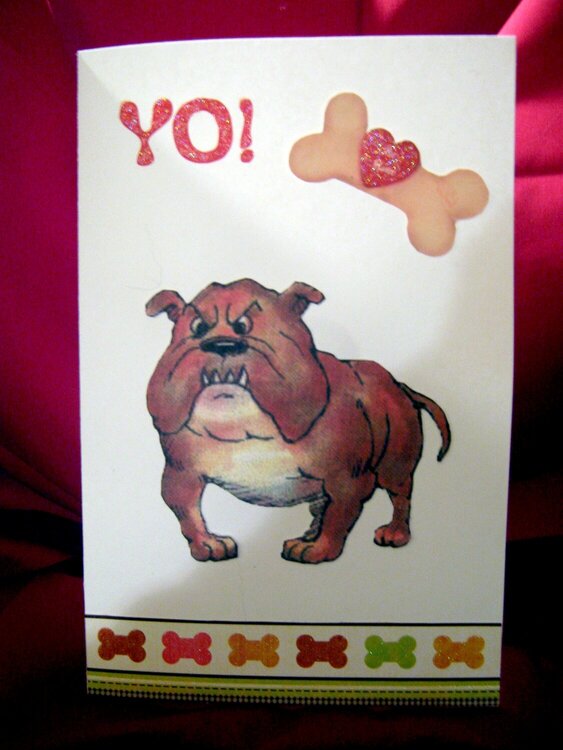 YO! Valentine Card