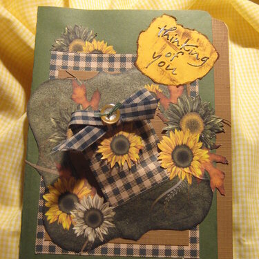 Seed Packet Card - Thinking of you