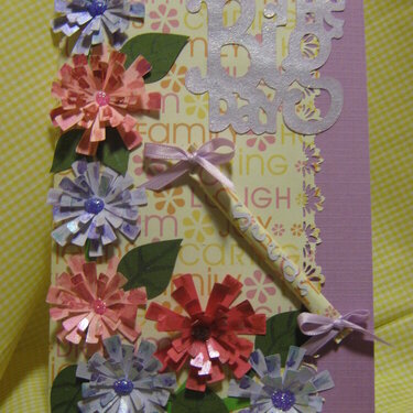 Seed Packet  Card - The Big Day Birthday Card