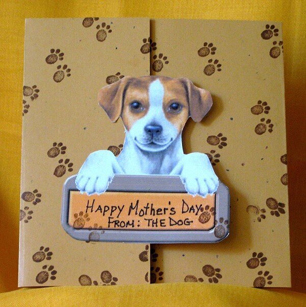 Mother&#039;s Day Card From The Dog