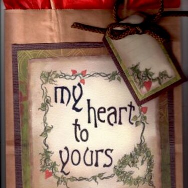 My Heart To Yours Gift Bag