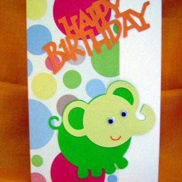 Animals - Happy Birthday Elephant