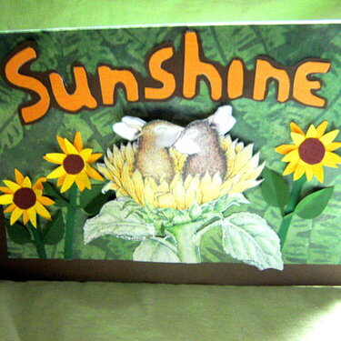 Seed Packet Card - Sunshine Friendship