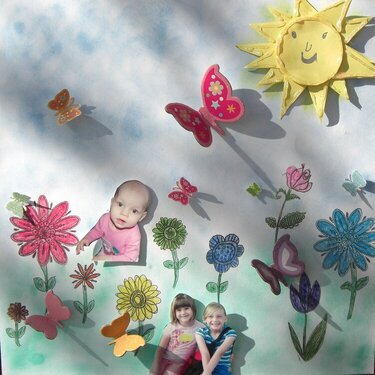 Children are the flowers in God&#039;s garden of Life