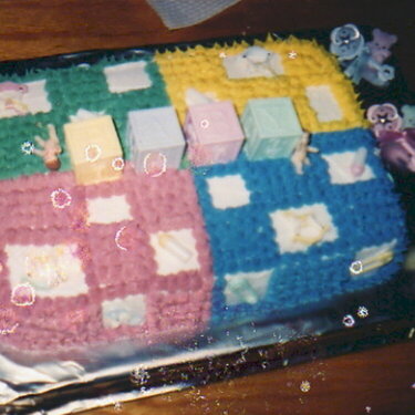 Jenn&#039;s baby Shower cake