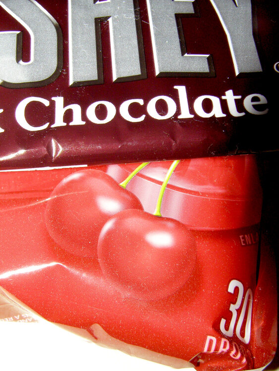 9. Chocolate covered cherry {8 pts}