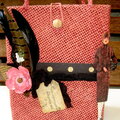 Altered gift bag