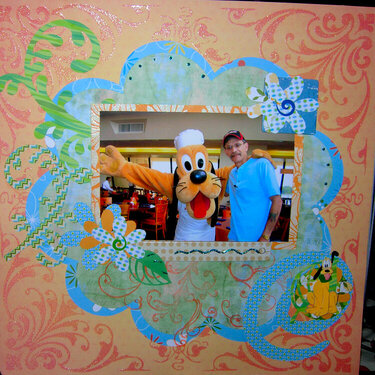 Disney- Chef Mickey&#039;s with Pluto